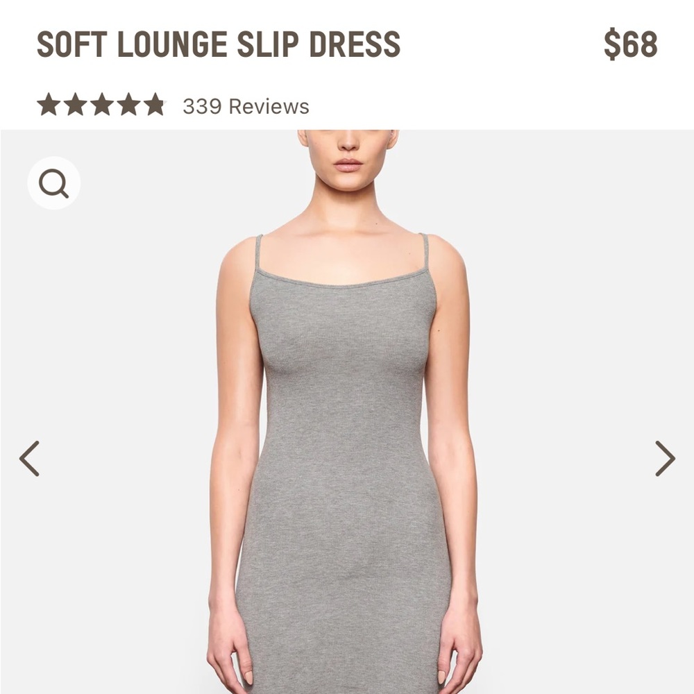 Skims Soft Lounge Slip Dress